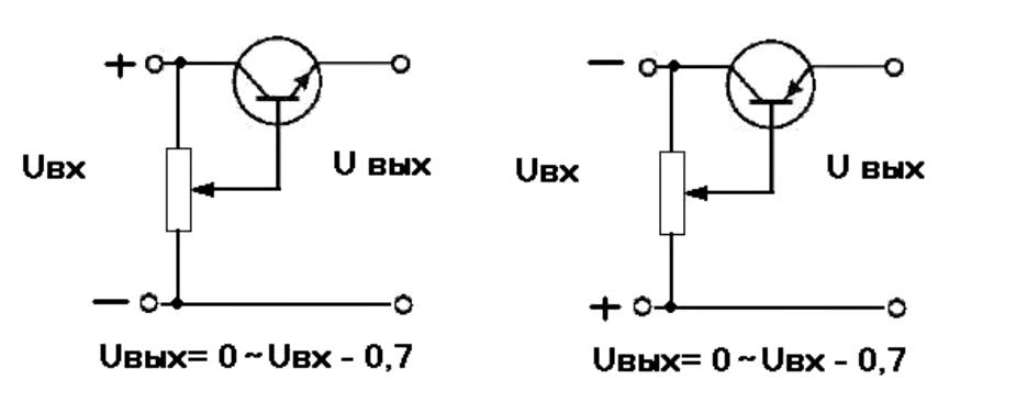 Стабилизатор на кт805 схема